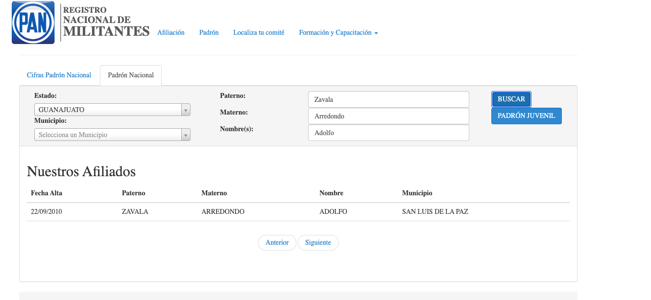 Militancia panista de Adolfo Zavala, contratista del Gobierno de Guanajuato