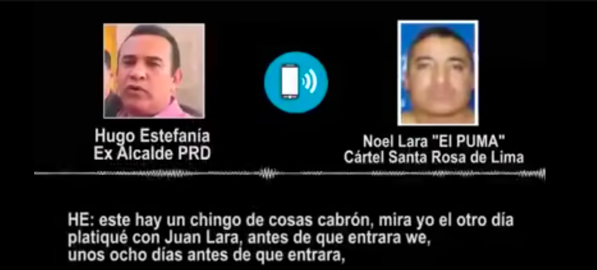 Captura del video de la conversación entre Hugo Estefanía y Noé