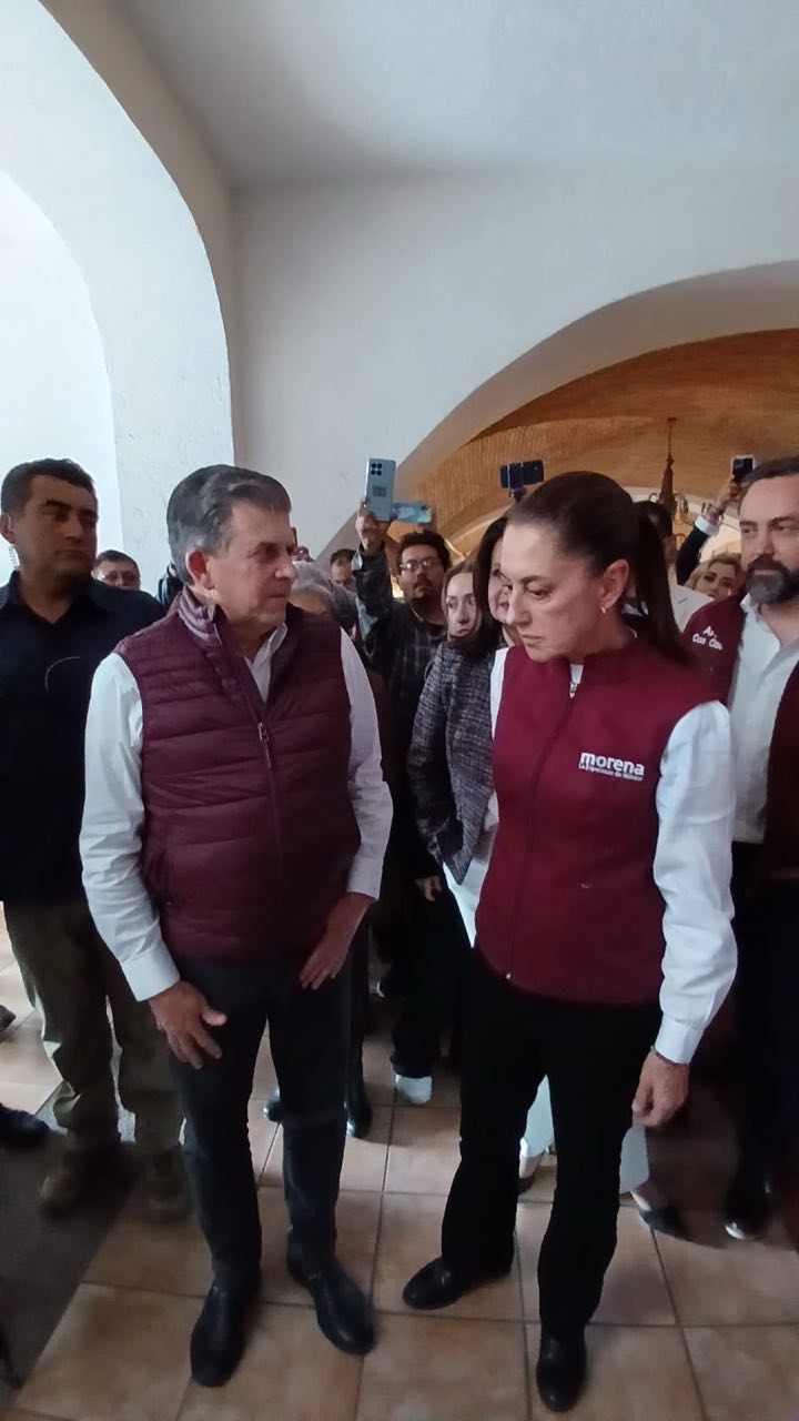 Claudia Sheinbaum y Ricardo Sheffield. Fotografía especial