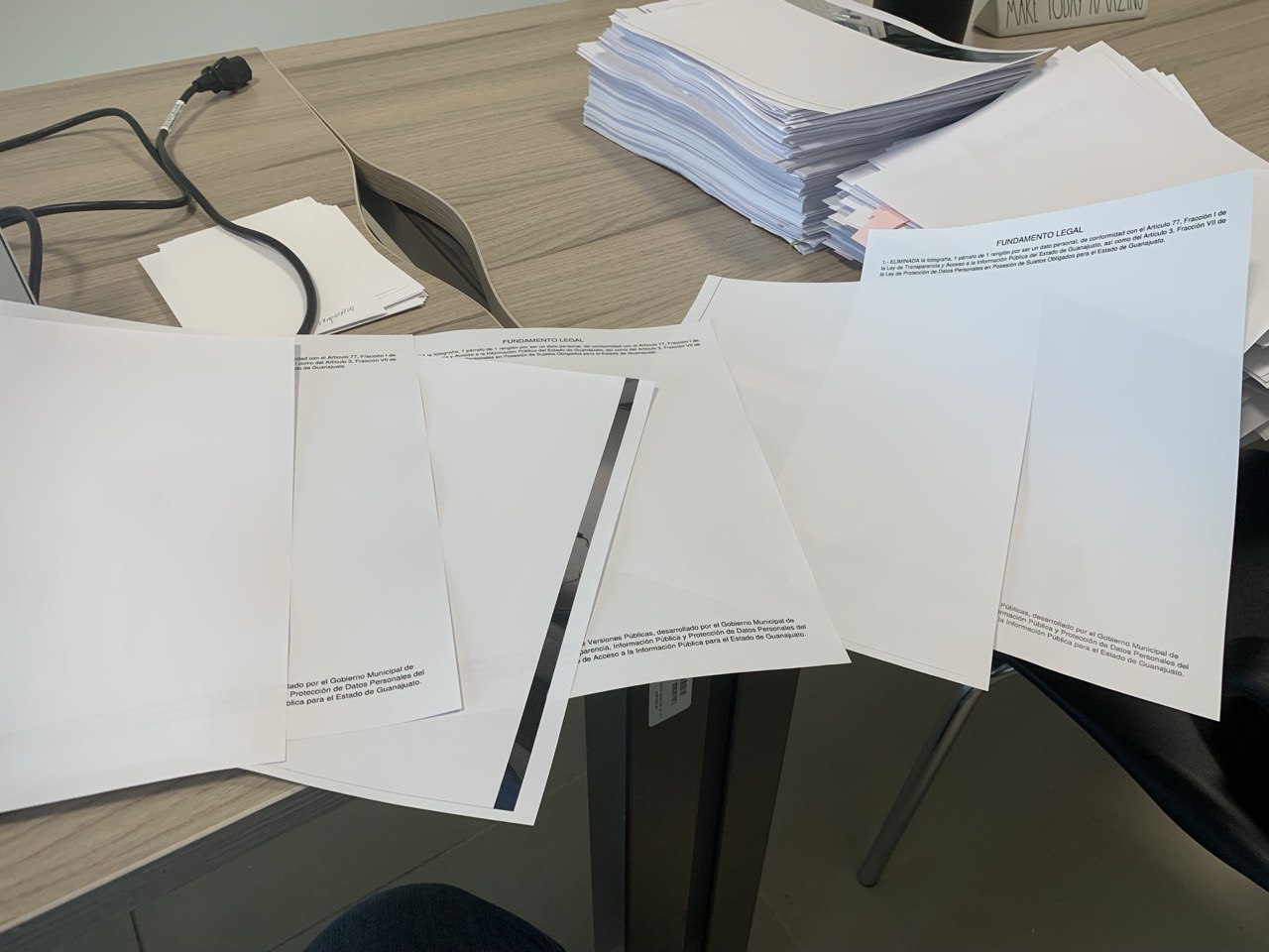 Así se presentó la documental para justificar el pago que hizo el Congreso