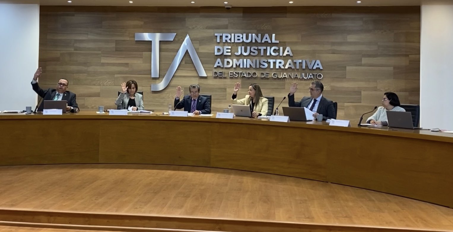 Pleno TJA. Fotografía especial