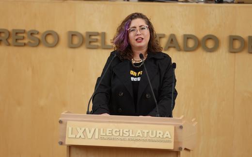 Diputada Sandra Pedroza. Fotografía Especial