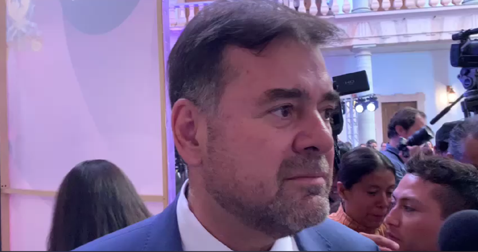 Jesús Oviedo, secretario de gobierno. 