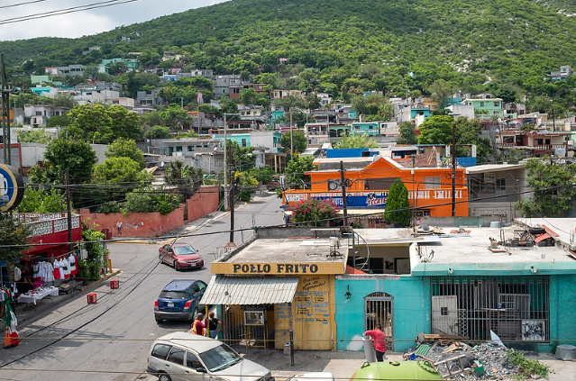 Vista de la colonia Lázaro Cárdenas. La compañía recicladora es un importante empleador en la zona. Foto: Bernardo De Niz/Quinto Elemento Lab