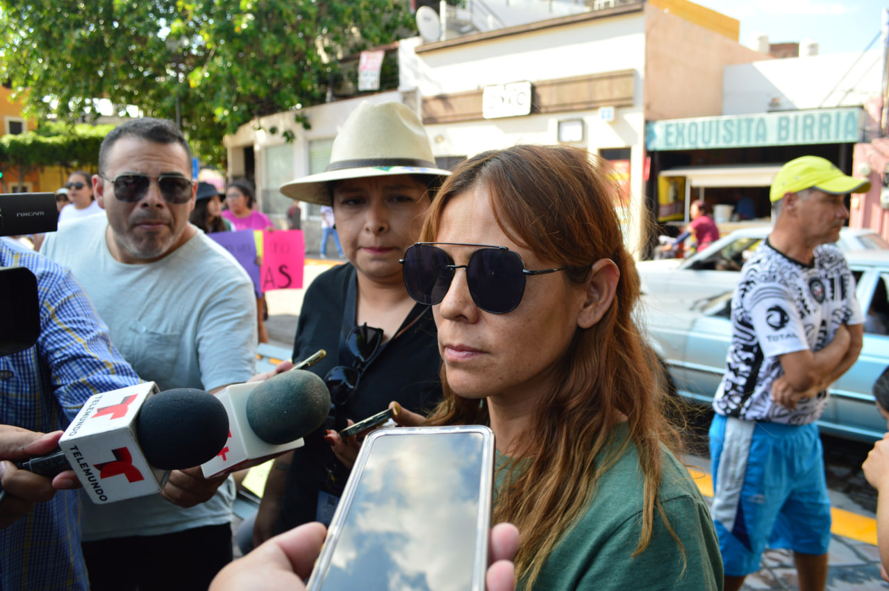 Erika Meza, hermana de Montserrat Meza. Foto: Fabian Sánchez