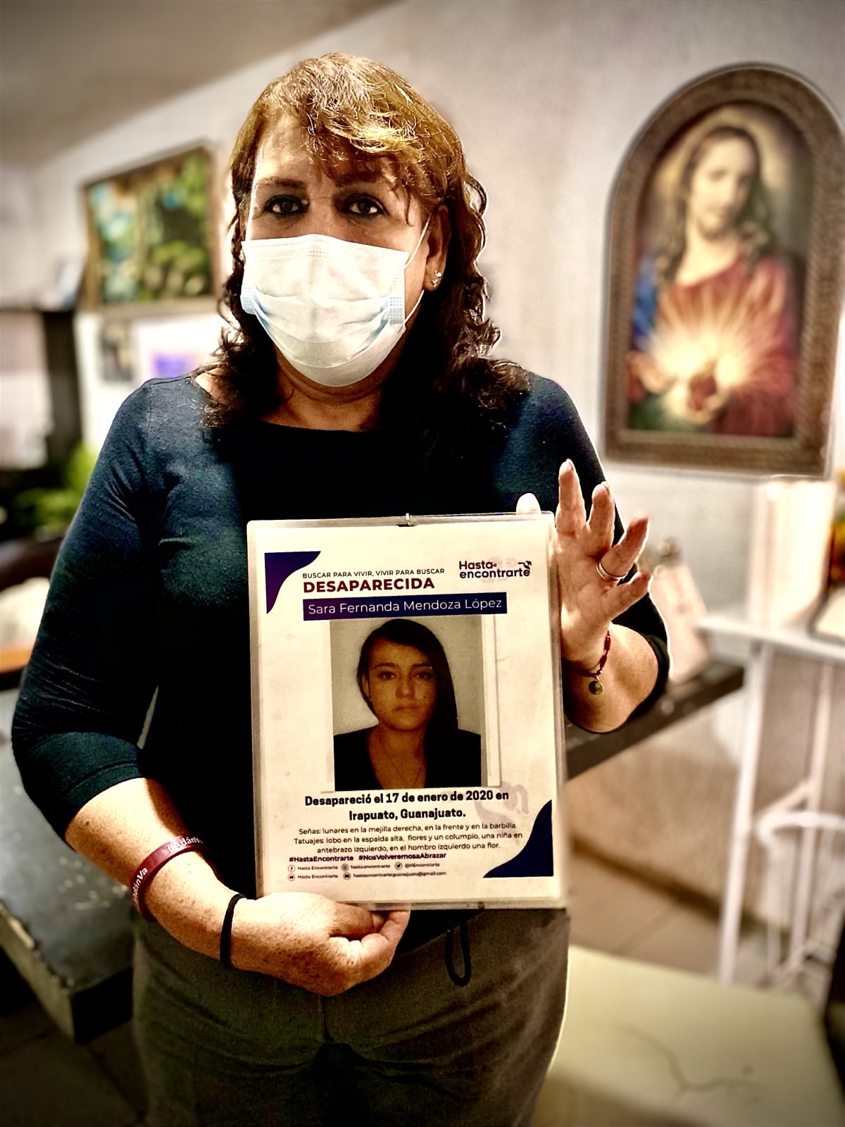  Sara Leticia, busca a su hija Sara Fernanda.