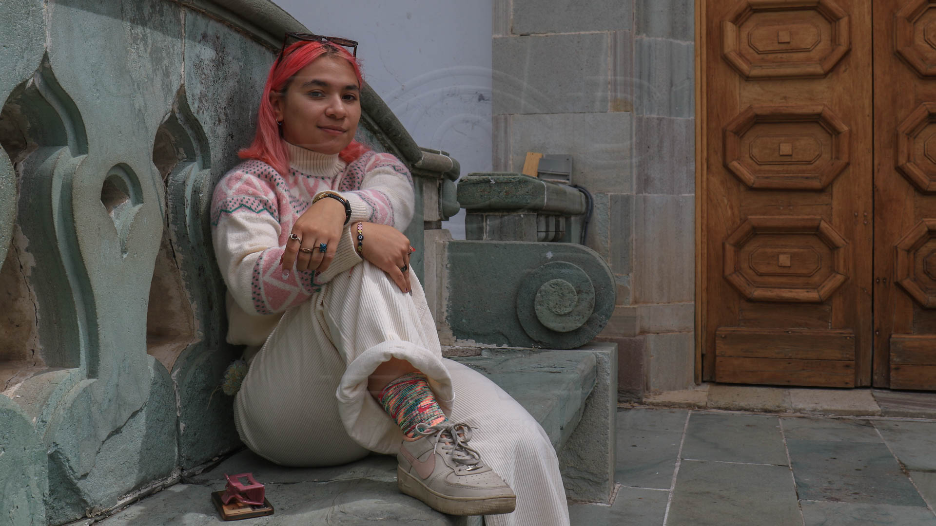 Foto: Juan José Plascencia Desirée, integrante del Movimiento Colmena