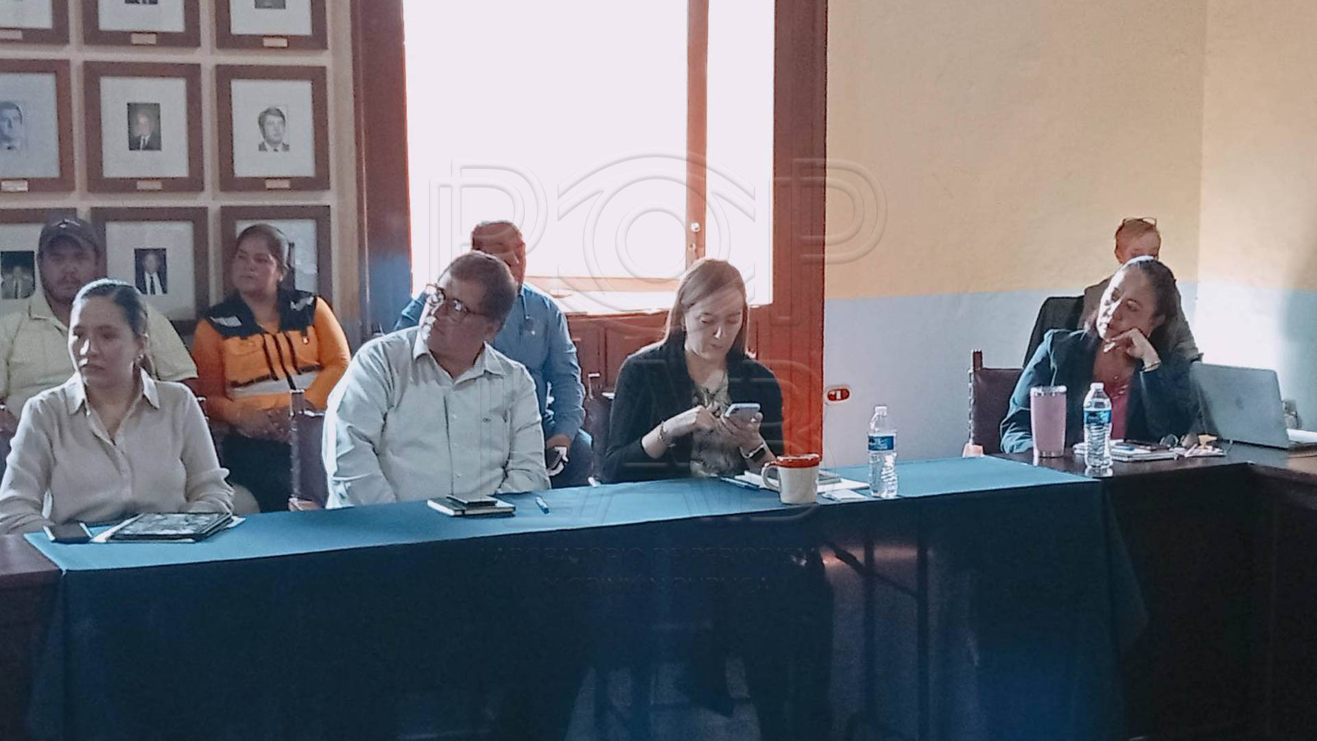 Foto: Yajaira Gasca regidores panistas en reunión con activistas