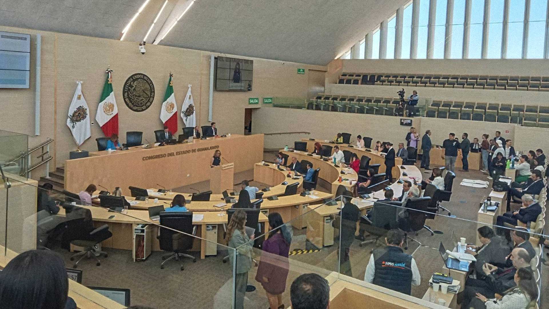 Foto: Yajaira Gasca sesión del Congreso local