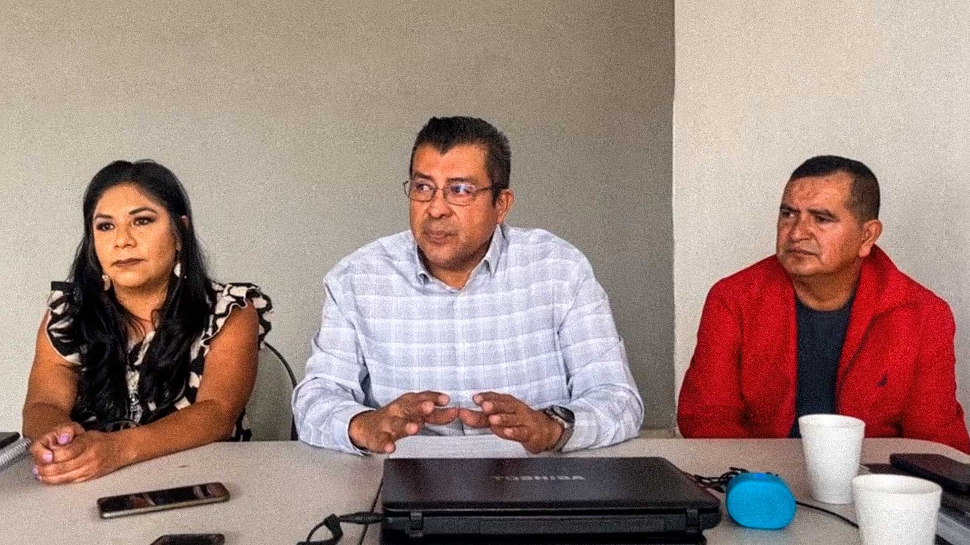 Norma Judith Cervantes Barrera, Roberto Saucedo y Narciso Miguel Rodriguez Zavala.