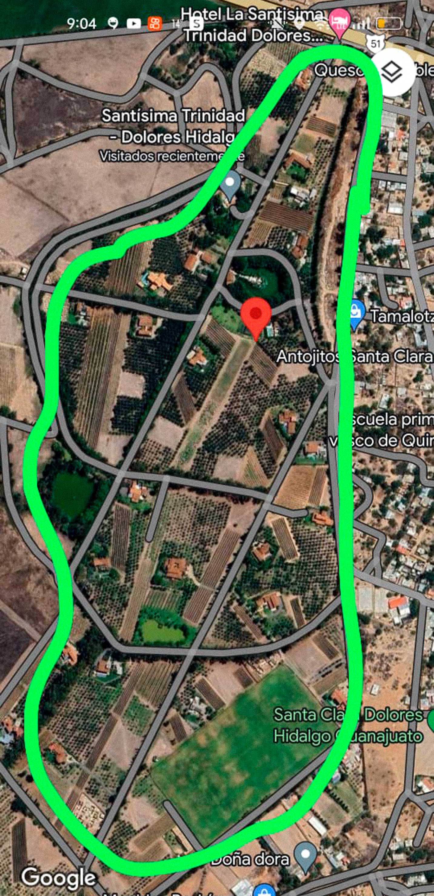 Foto: Especial ubicación del viñedo