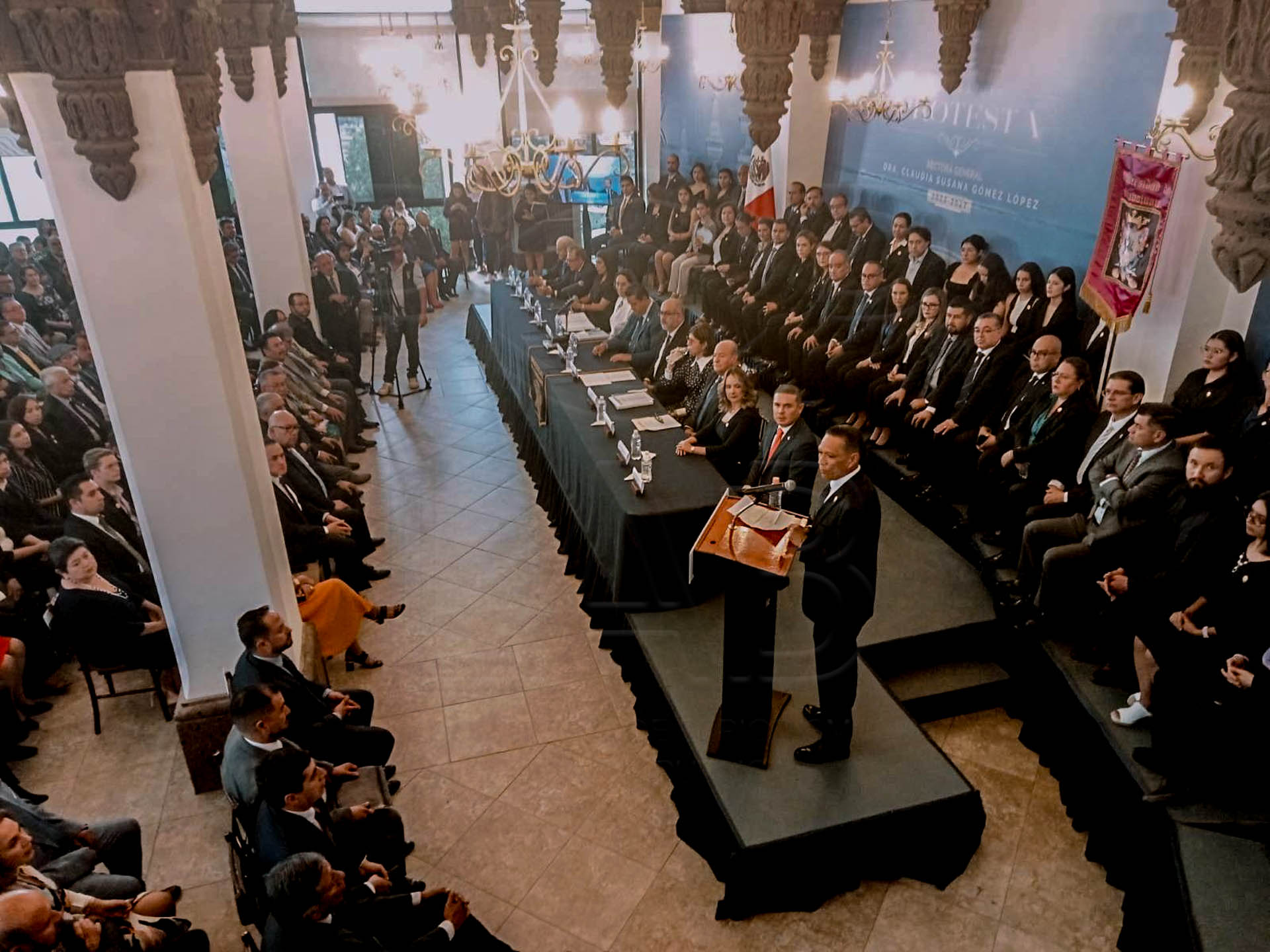 Foto: Yajaira Gasca Luis Felipe Guerrero Agripino culmina un período de ocho años como rector