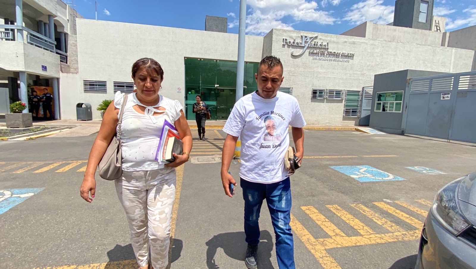 Patricia Barrón y Juan Agustin. Foto: Edith Domínguez