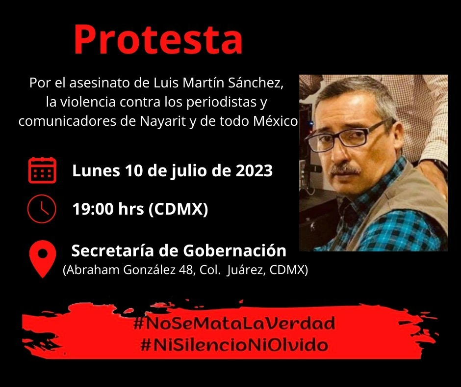 Convocatoria a la protesta
