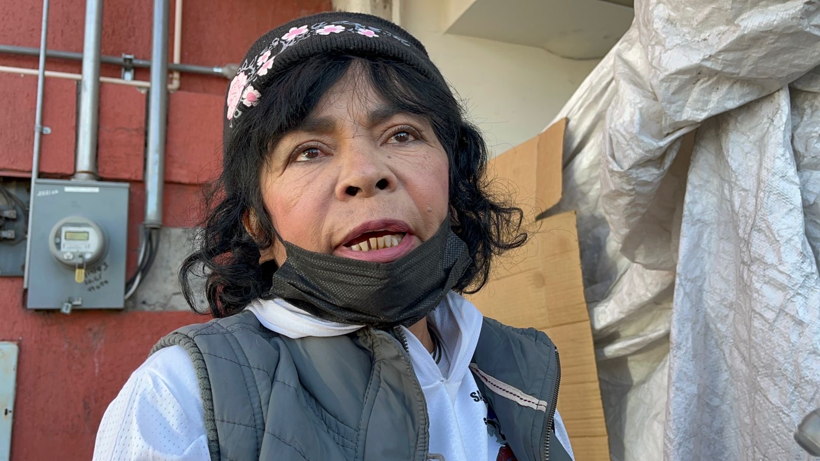 Buscadora Alma Lilia. Foto: Edith Domínguez