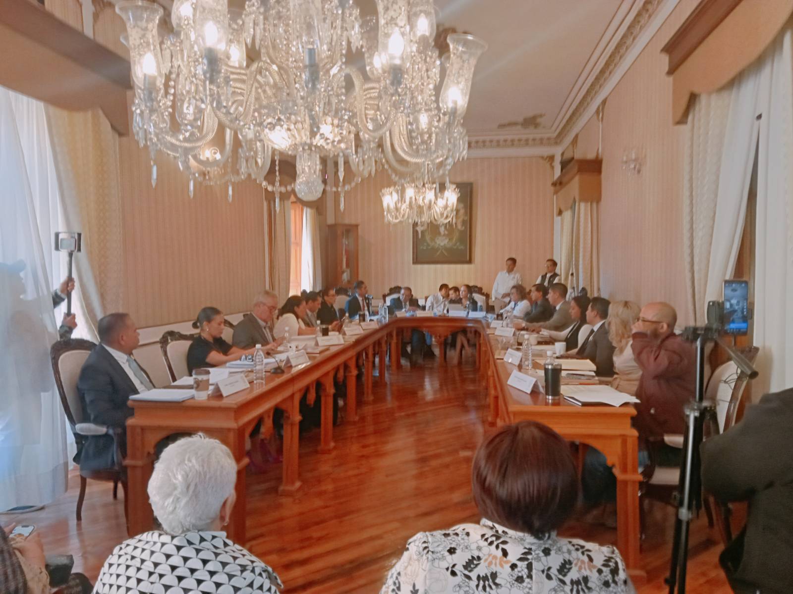 Foto: Yajaira Gasca Primera sesión de Ayuntamiento encabezada por Samantha Smith