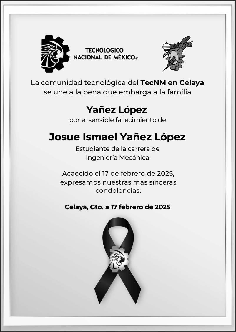Condolencias por el asesinato del estudiante