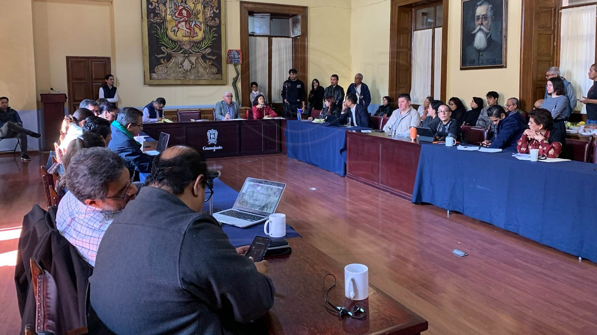 Comparecencia de Iván Rivelino ante el Ayuntamiento
