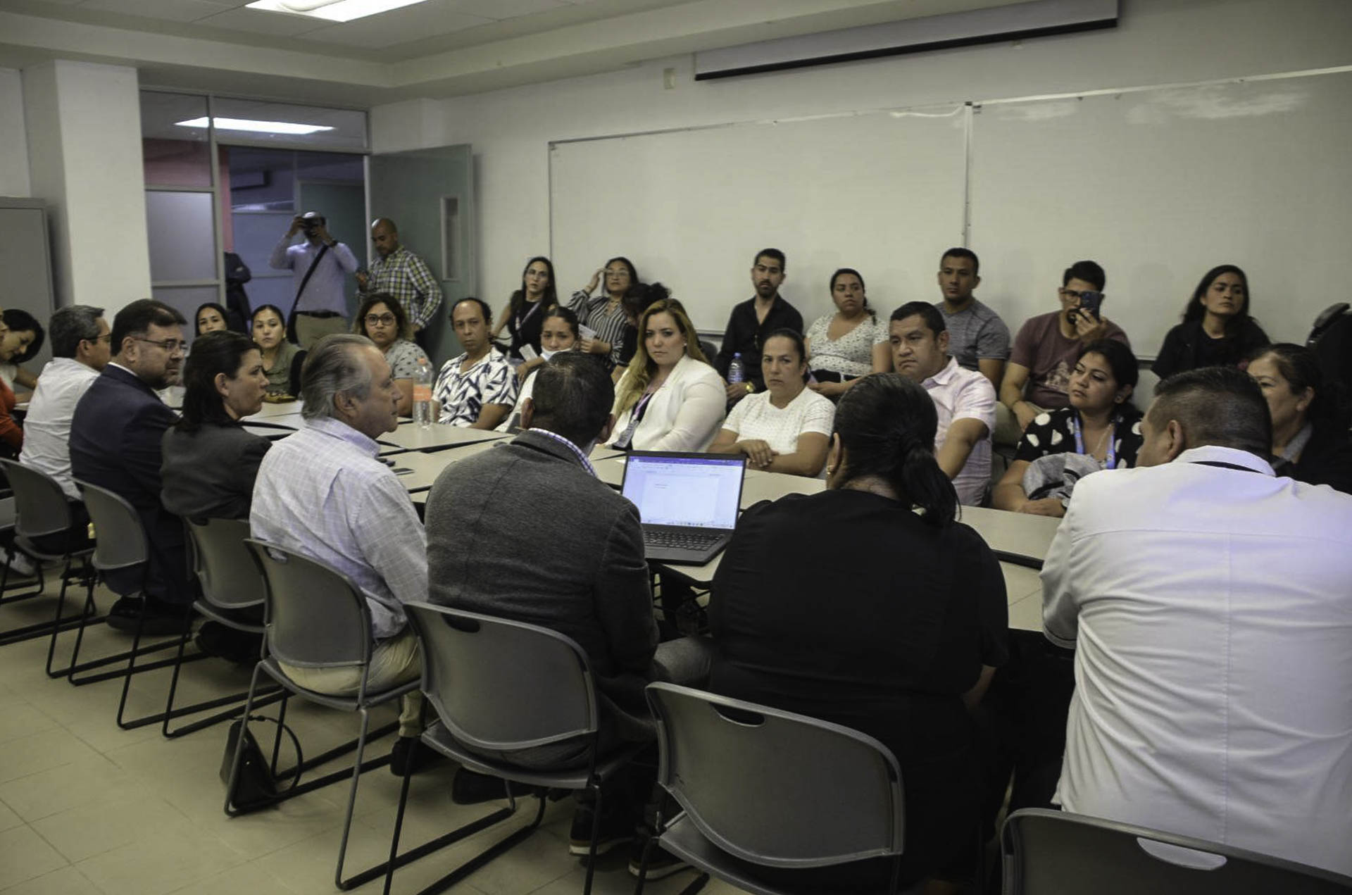 Foto: Especial autoridades estatales se reunieron con afectados