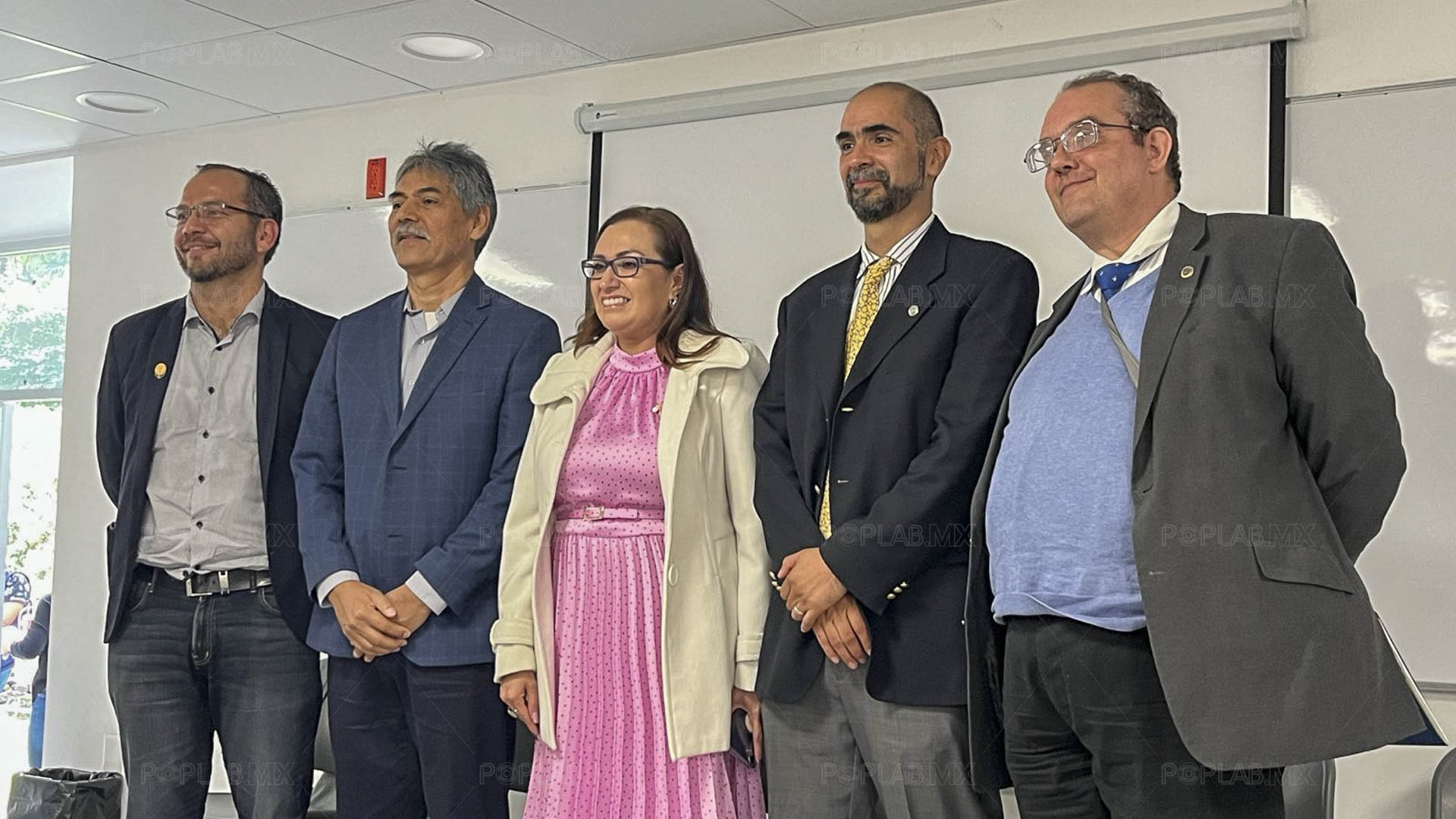 Foto: Melissa Esquivias aspirantes a la Rectoría del Campus León