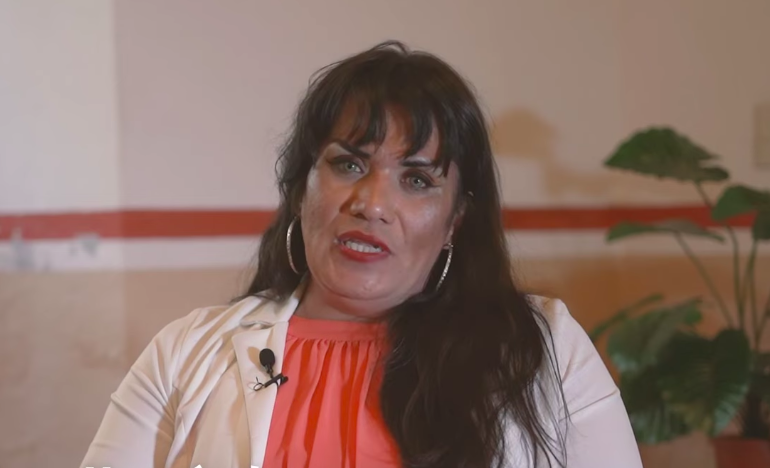 Kaheli. Imagen tomada del documental "Las llaves de mi mi libertad".