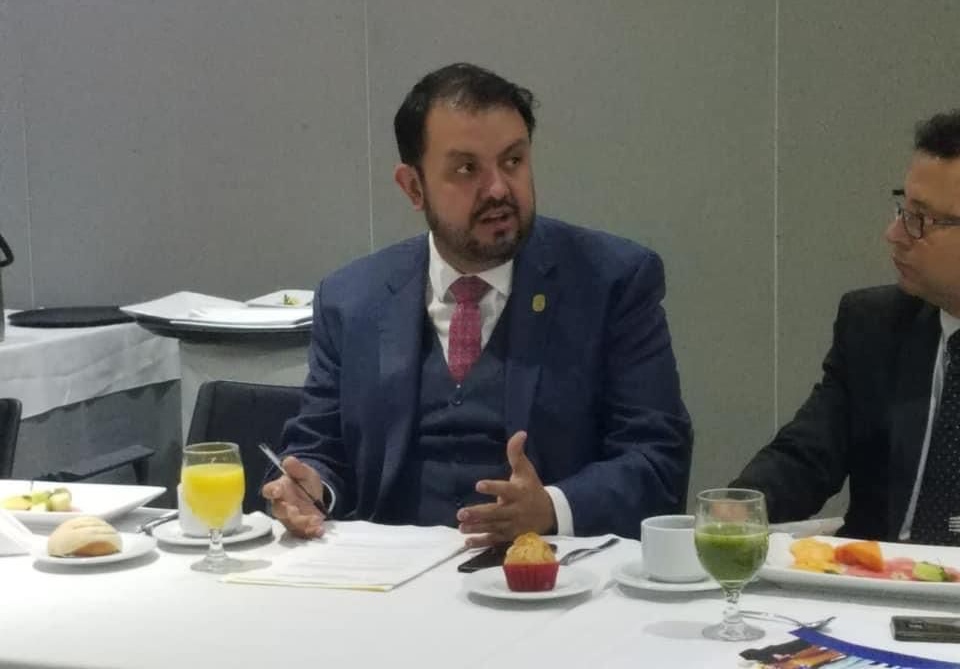 Víctor Sánchez Quiróz, presidente del Colegio de Abogados de León