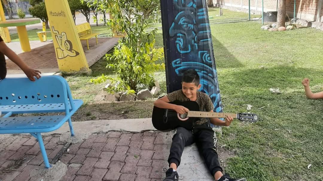 Yiancarlo Gasca compuso los acordes del himno de El Puño. Foto: Cortesía