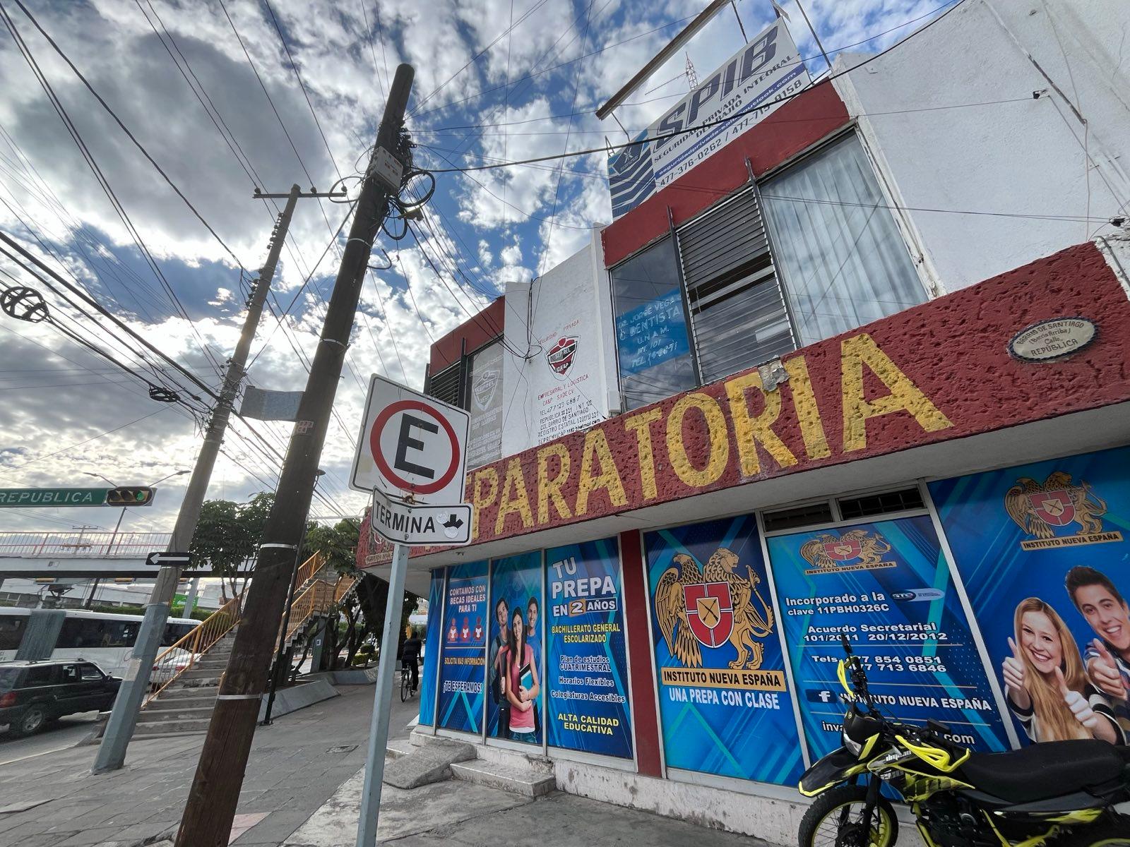 Seprel comparte domicilio con una preparatoria privada y otra empresa de seguridad. Foto: Melissa Esquivias