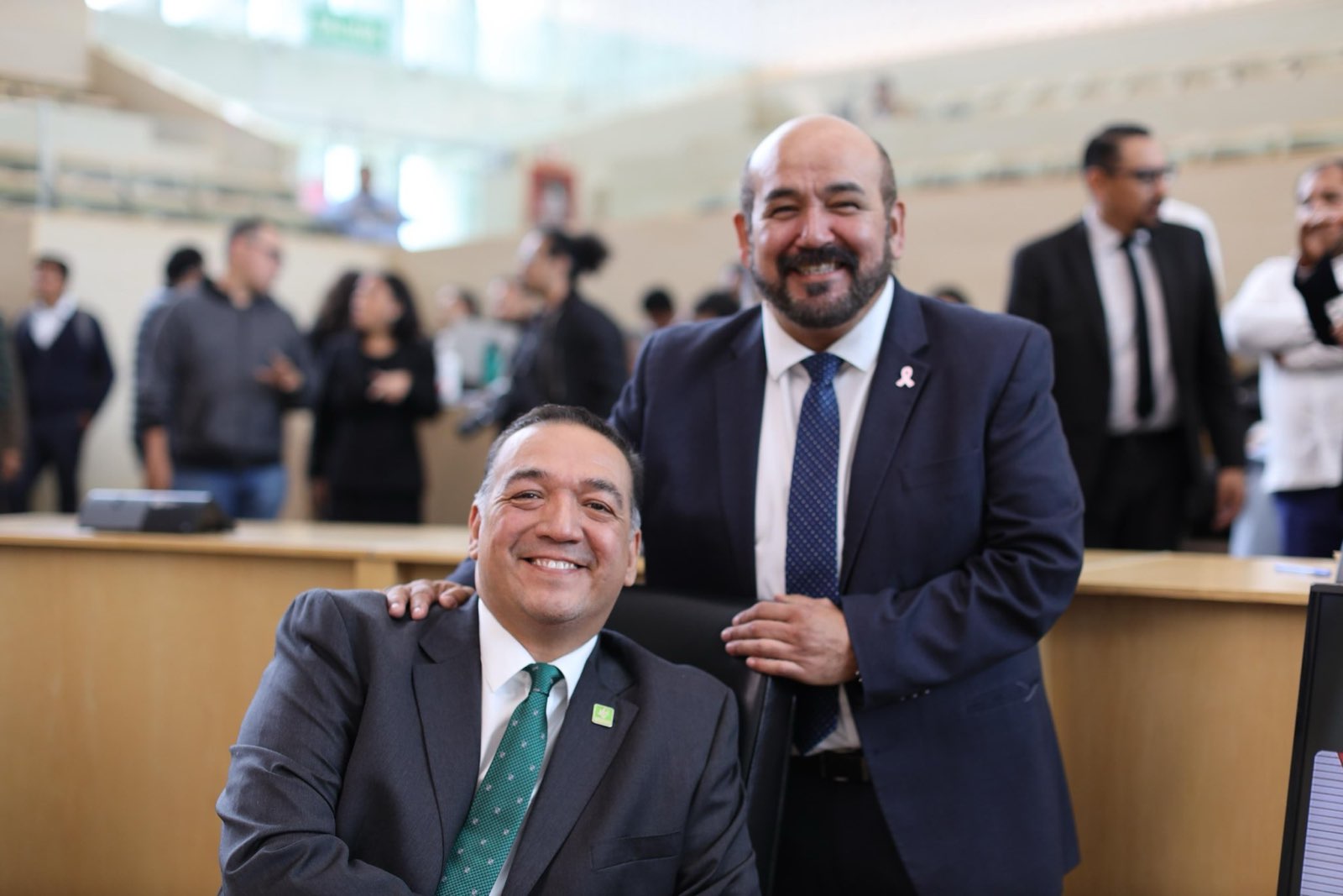 Diputados Sergio Contreras y Jorge Espadas. Foto: Especial